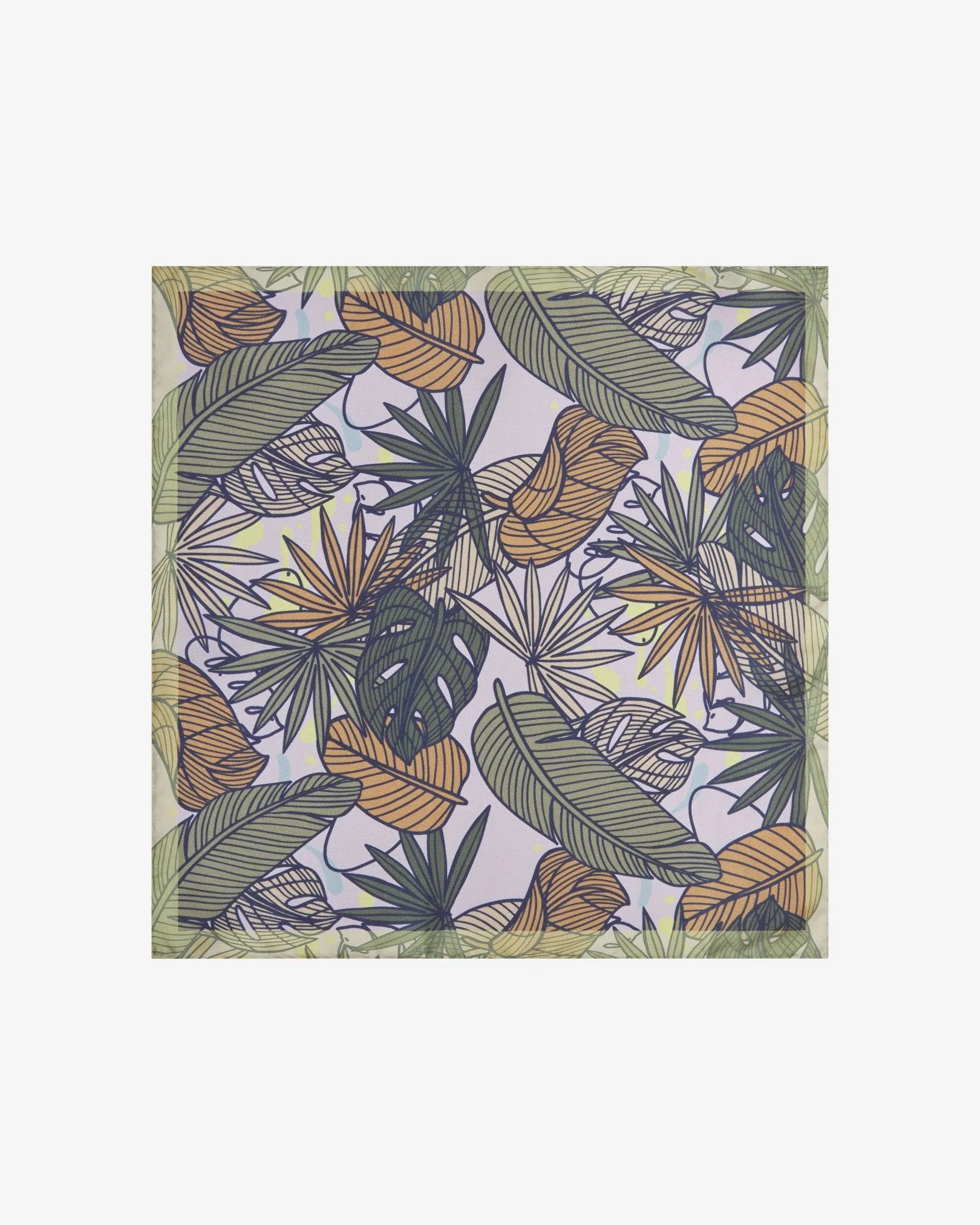 Men's Silk Pocket Square - The Avon