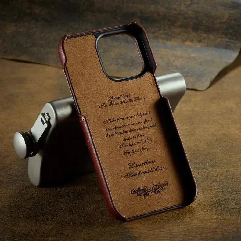 Mercer Waxed Leather Case