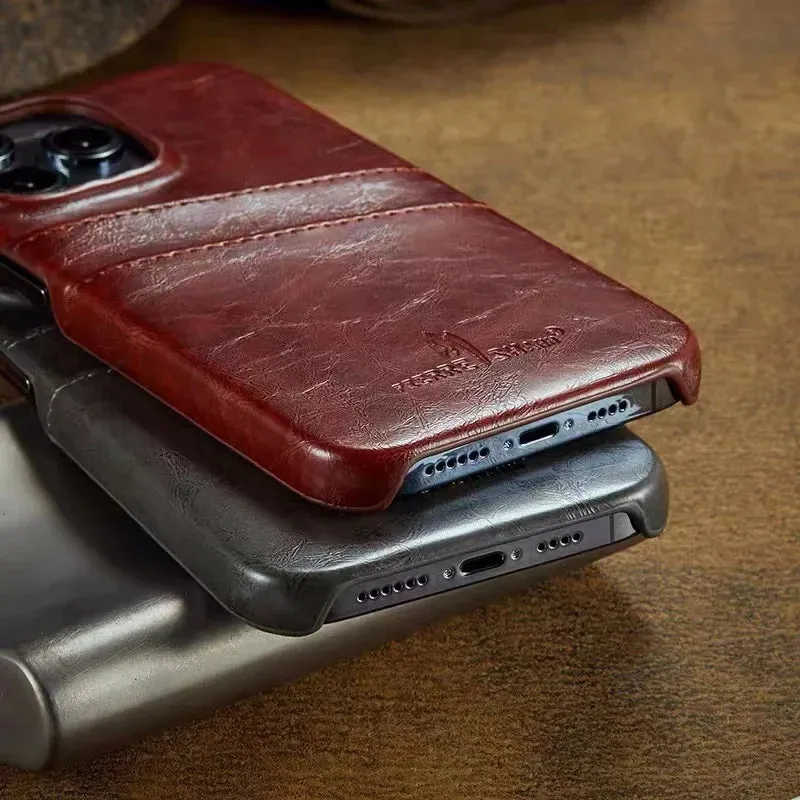 Mercer Waxed Leather Case