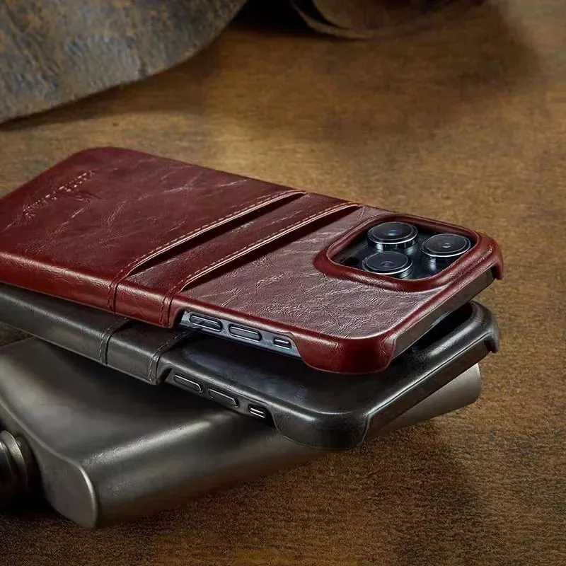 Mercer Waxed Leather Case