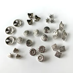 Metal Buttons 5/8 inch to 7/8 inch