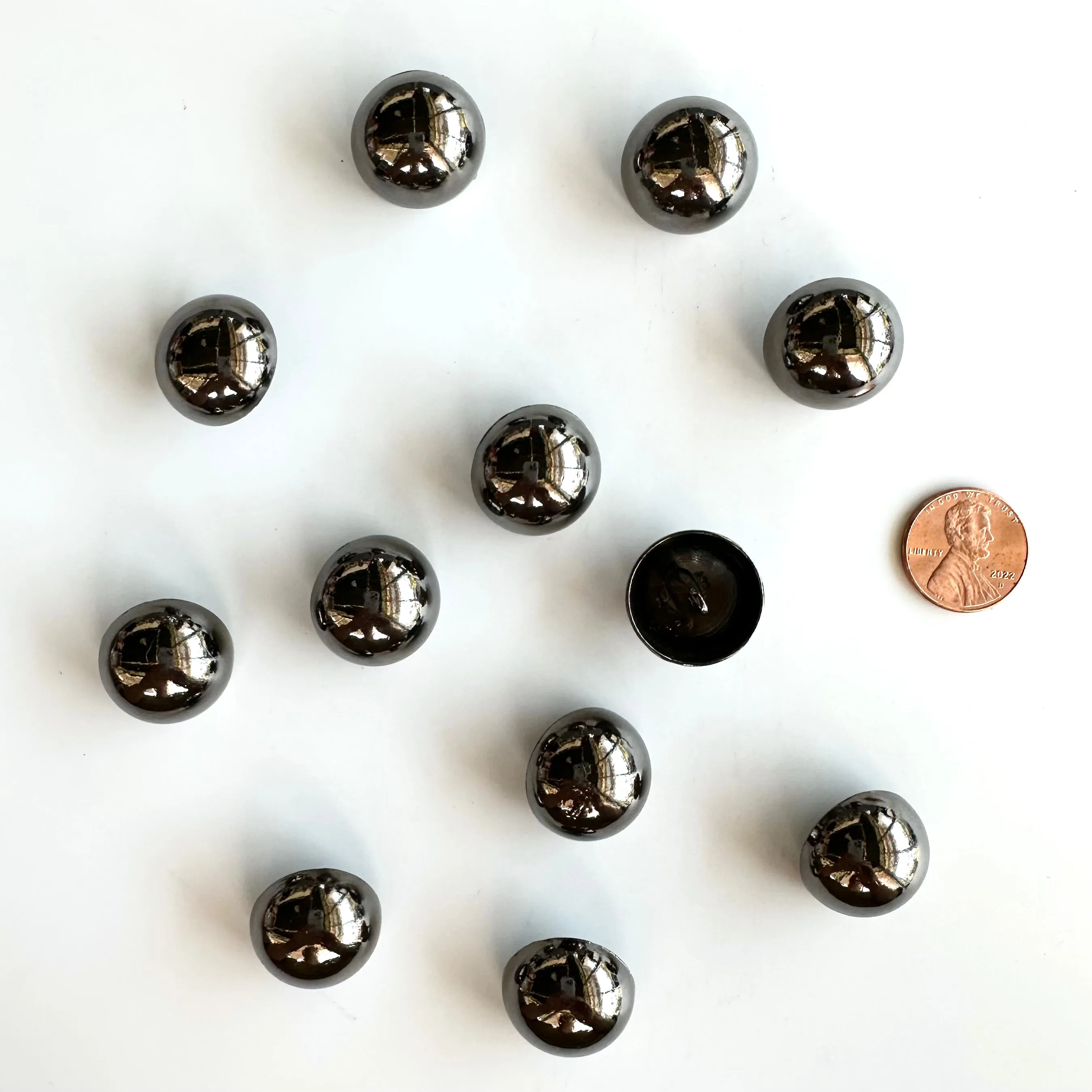 Metal Buttons 5/8 inch to 7/8 inch