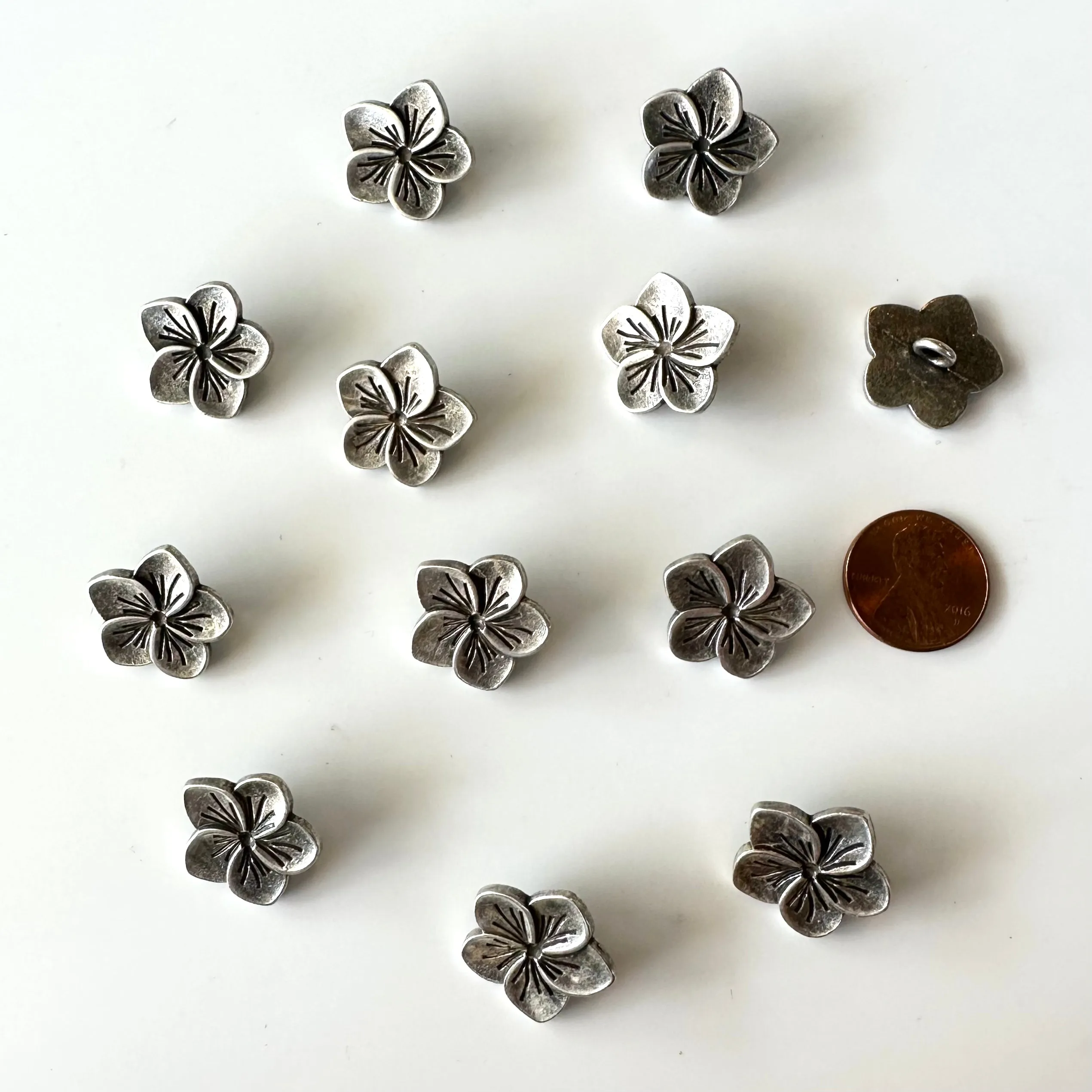 Metal Buttons 5/8 inch to 7/8 inch