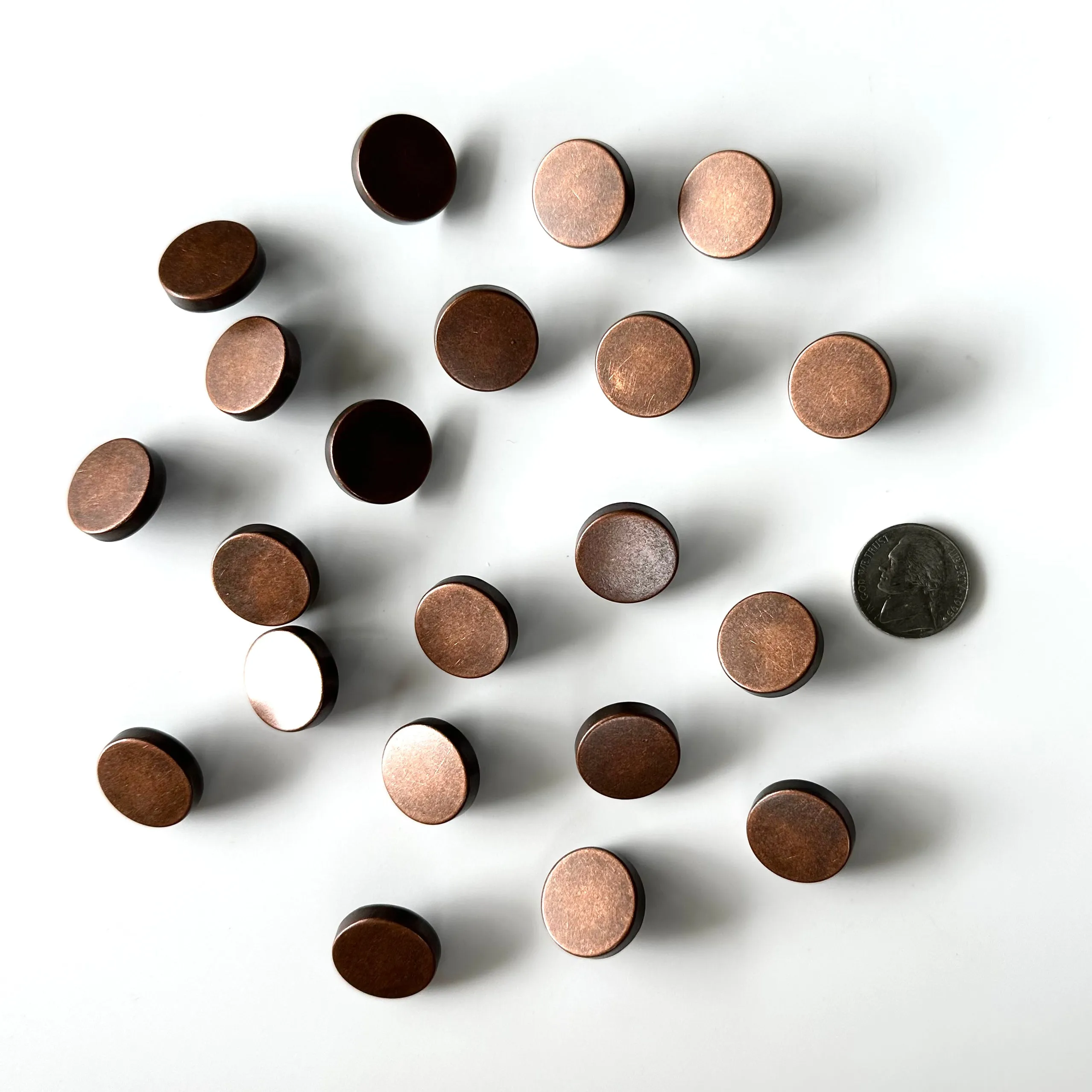 Metal Buttons 5/8 inch to 7/8 inch