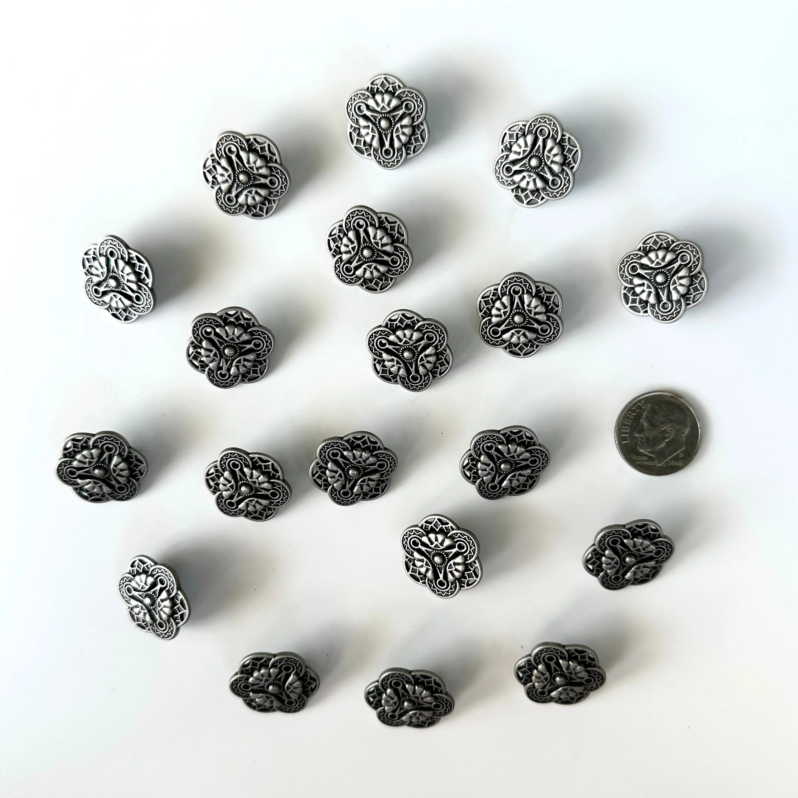 Metal Buttons 5/8 inch to 7/8 inch