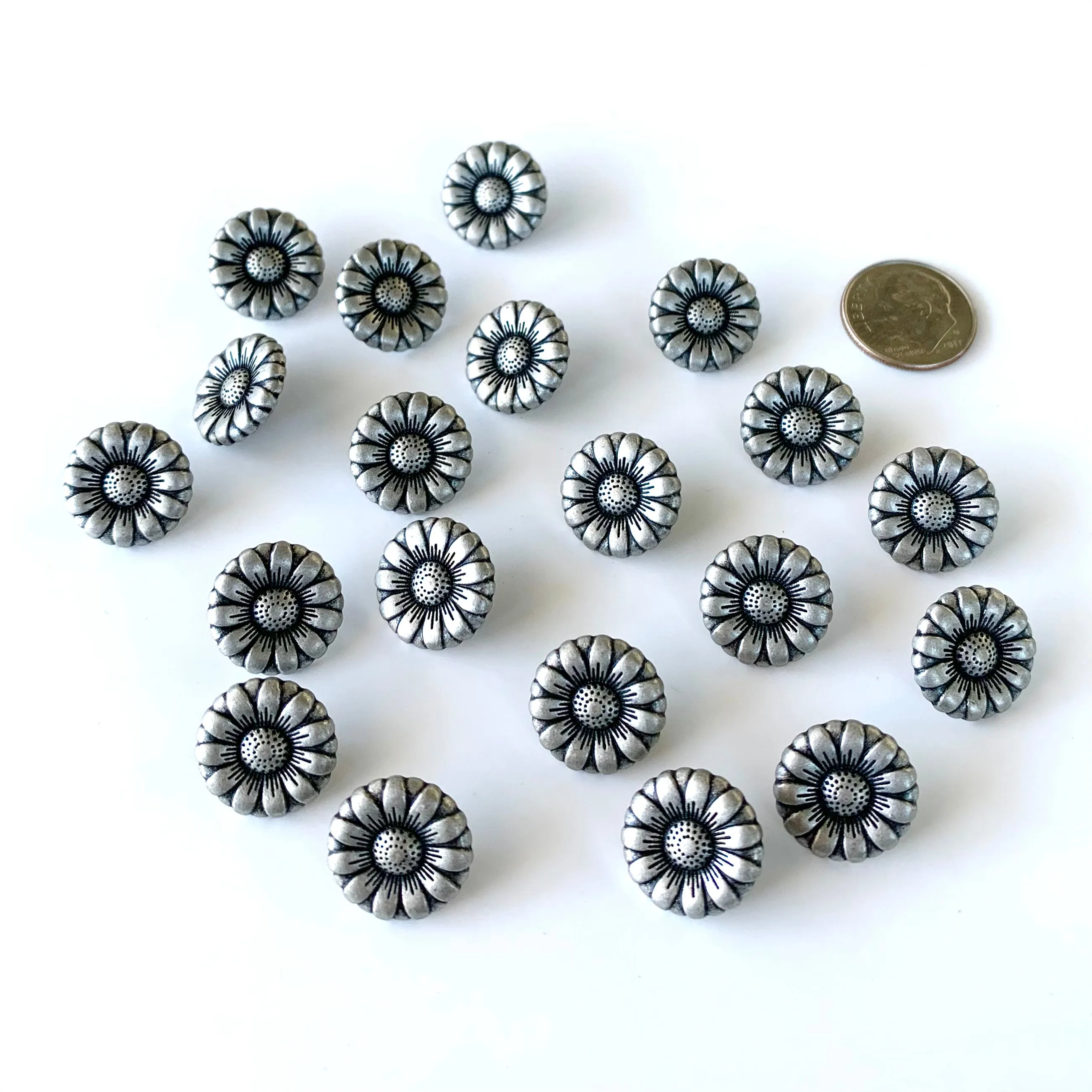Metal Buttons 5/8 inch to 7/8 inch