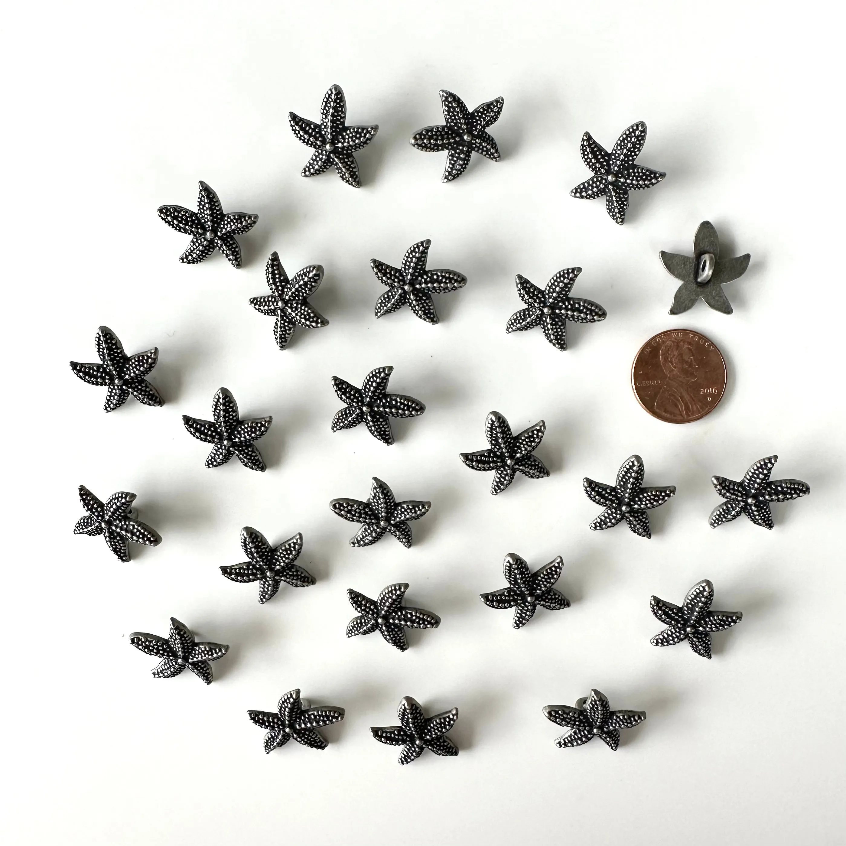 Metal Buttons 5/8 inch to 7/8 inch
