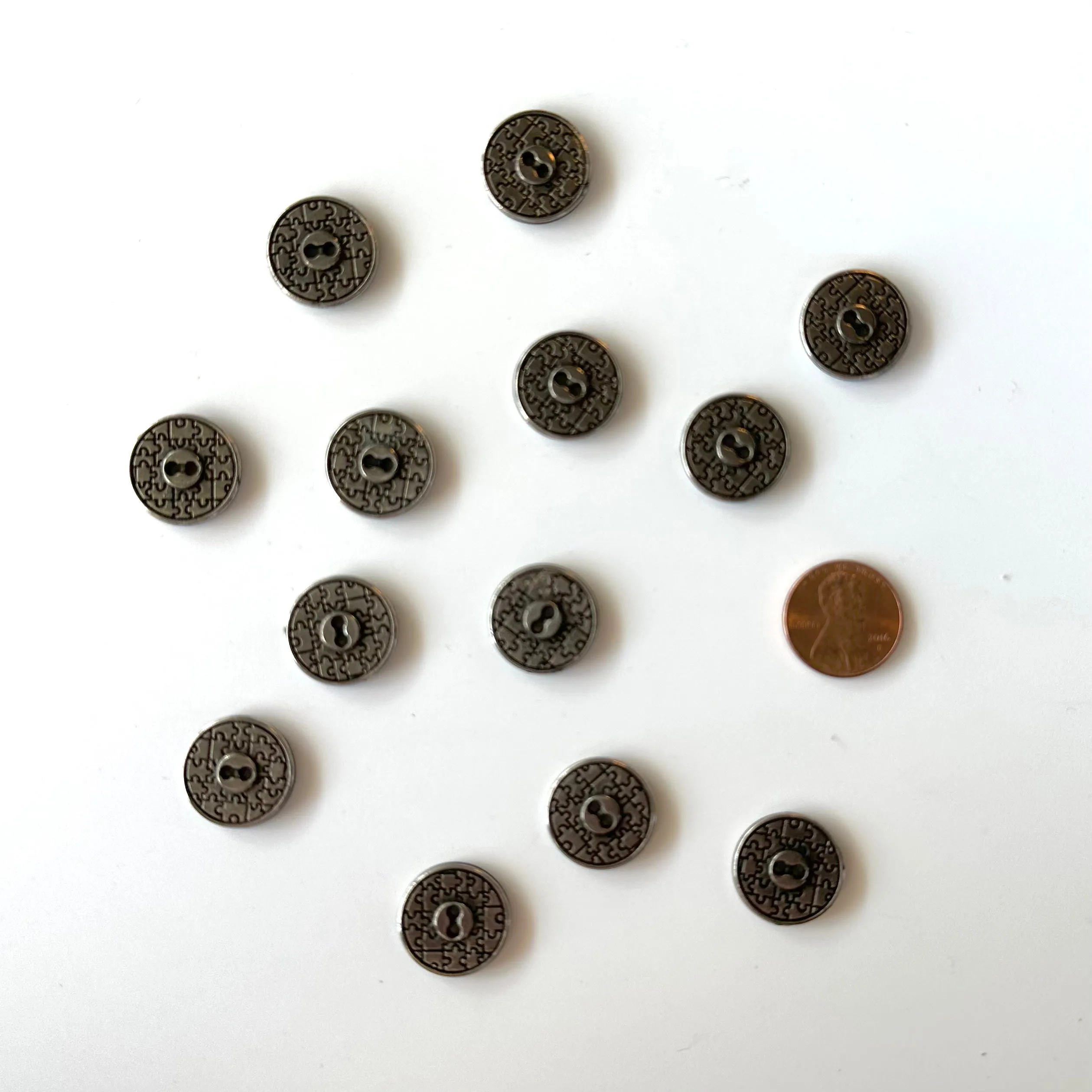 Metal Buttons 5/8 inch to 7/8 inch
