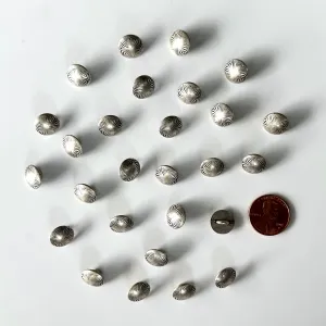 Metal Buttons under 5/8 inch