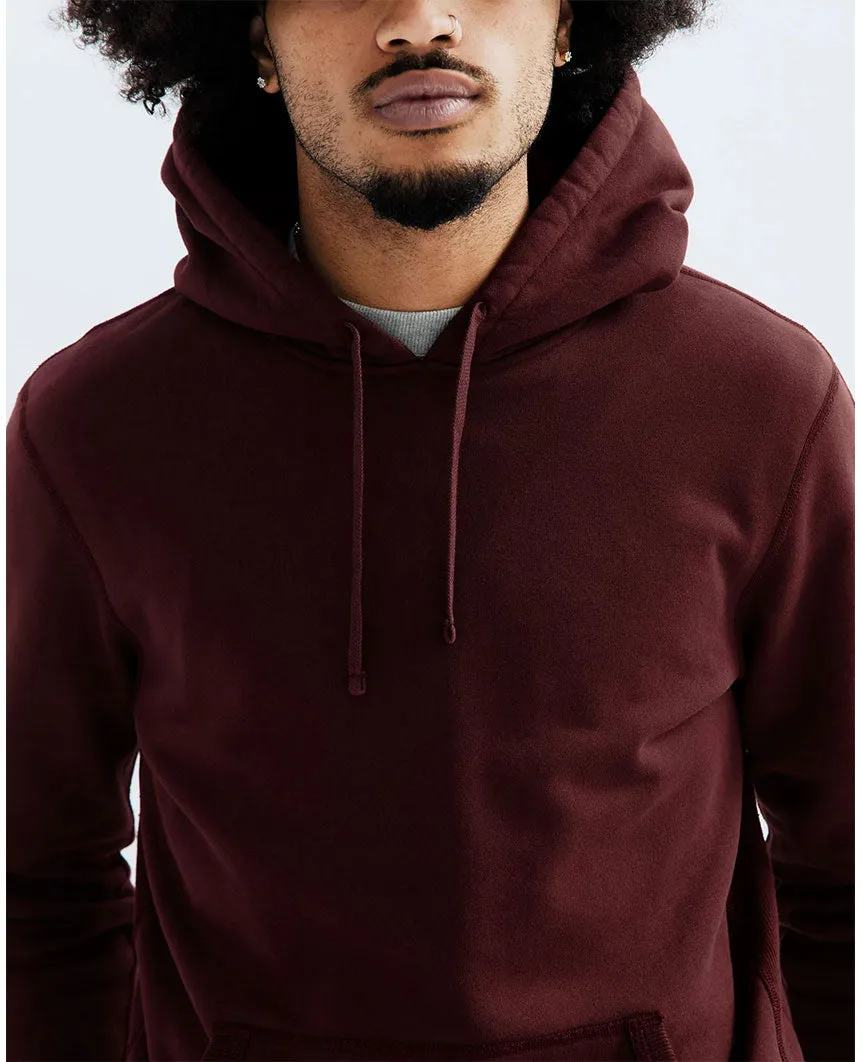Midweight Terry Pullover Hoodie Crimson
