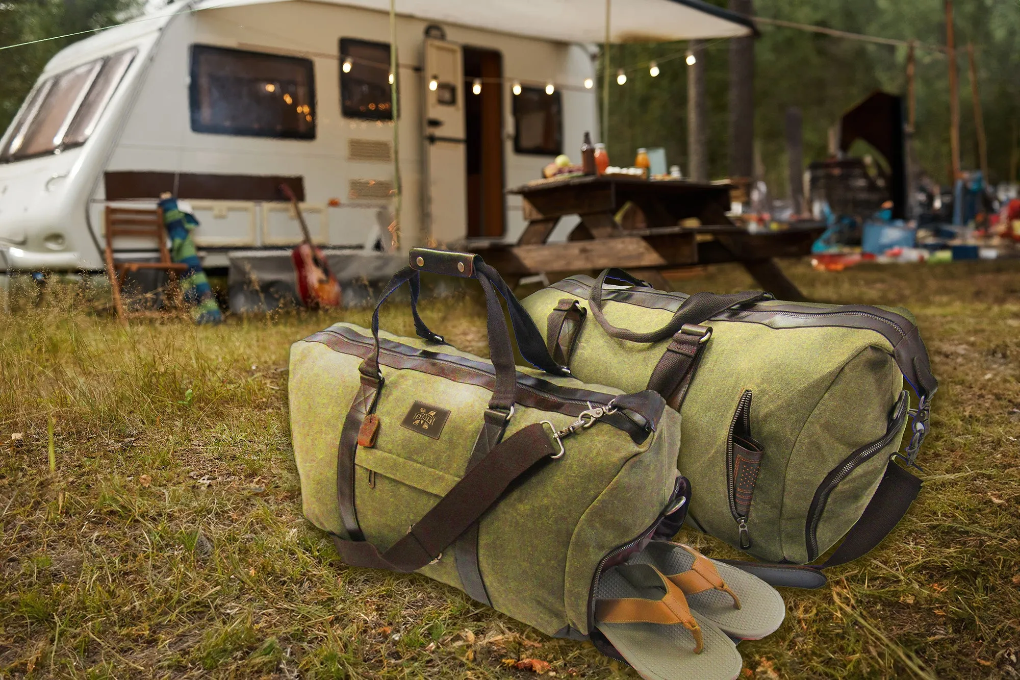 Mississippi State Bulldogs Waxed Canvas Weekender Bag