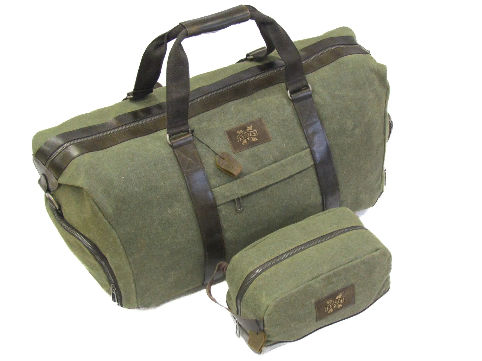 Mississippi State Bulldogs Waxed Canvas Weekender Bag