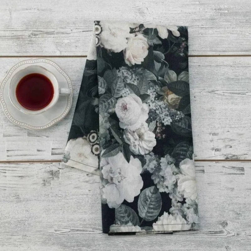 M.M Linen Tea Towel 50x70 Multi Floz MM