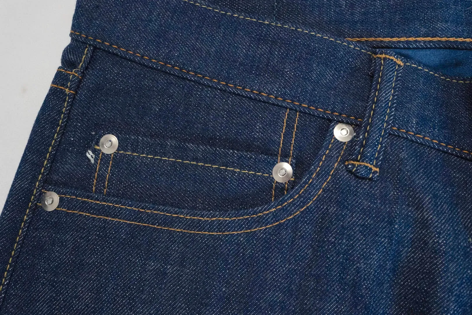 Momotaro 13.5oz 0405-AI "Ultimate Natural Indigo" Denim (High Tapered fit)