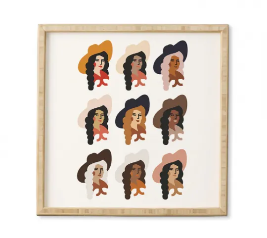 Multicultural Cowgirl | 12x12