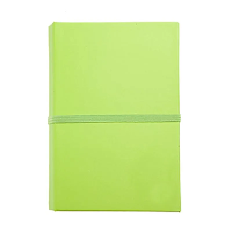 Multifunctional Eco-Friendly Notepad Set With Elastic Band Closure