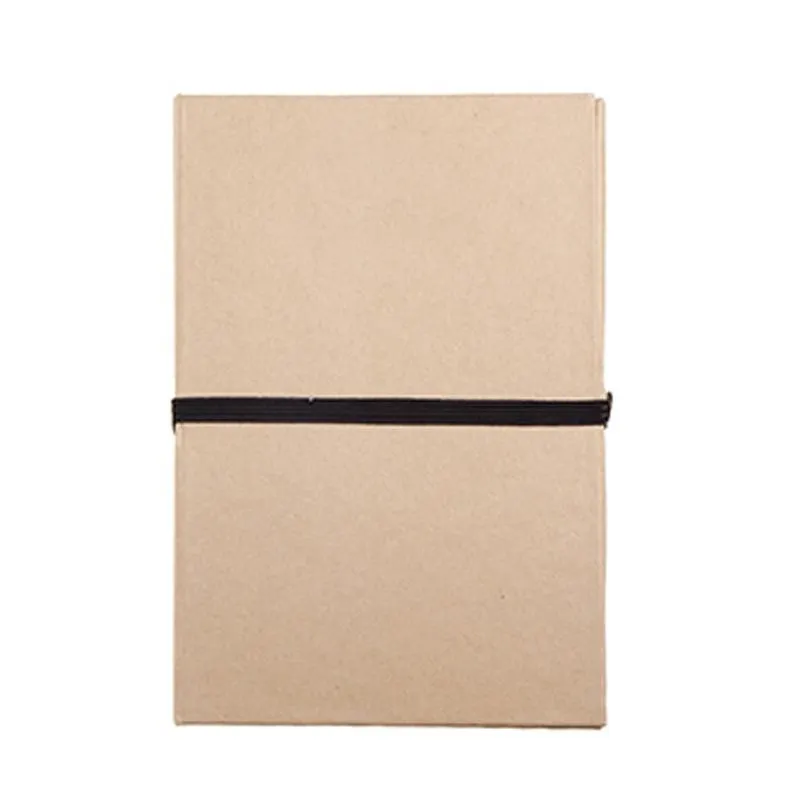 Multifunctional Eco-Friendly Notepad Set With Elastic Band Closure