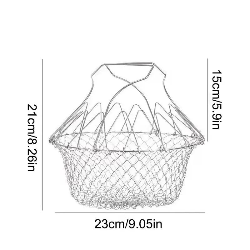 MULTIFUNCTIONAL FOLDABLE CHEF BASKET