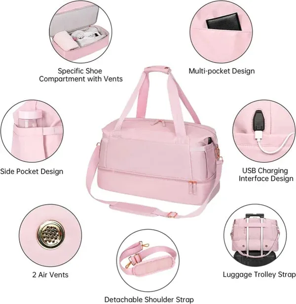 Multifunctional Gym Duffel Bag