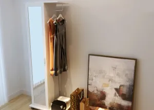 Multifunctional Halland Cupboard and Mirror