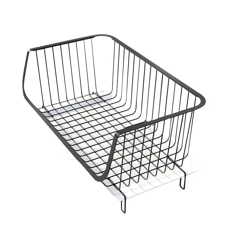 Multifunctional Kitchenware Metal Multilayer Condiment Storage Basket