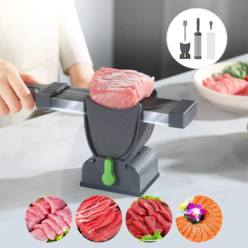 Multifunctional meat slicer