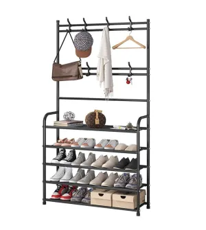 Multifunctional Shoe and Hat Rack | Organize Your Entryway with Style