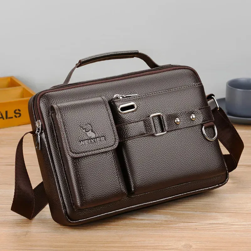 Multifunctional Zilnic Leather Bag