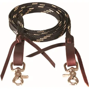 Mustang Flat Waxed Roping Reins