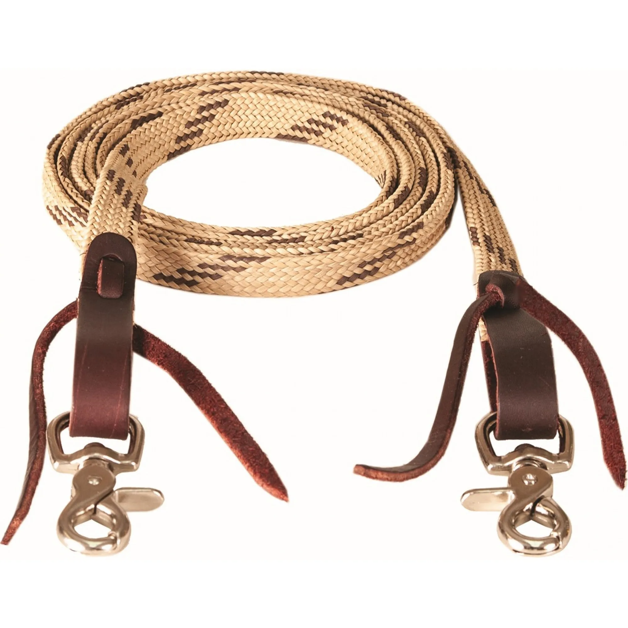 Mustang Flat Waxed Roping Reins