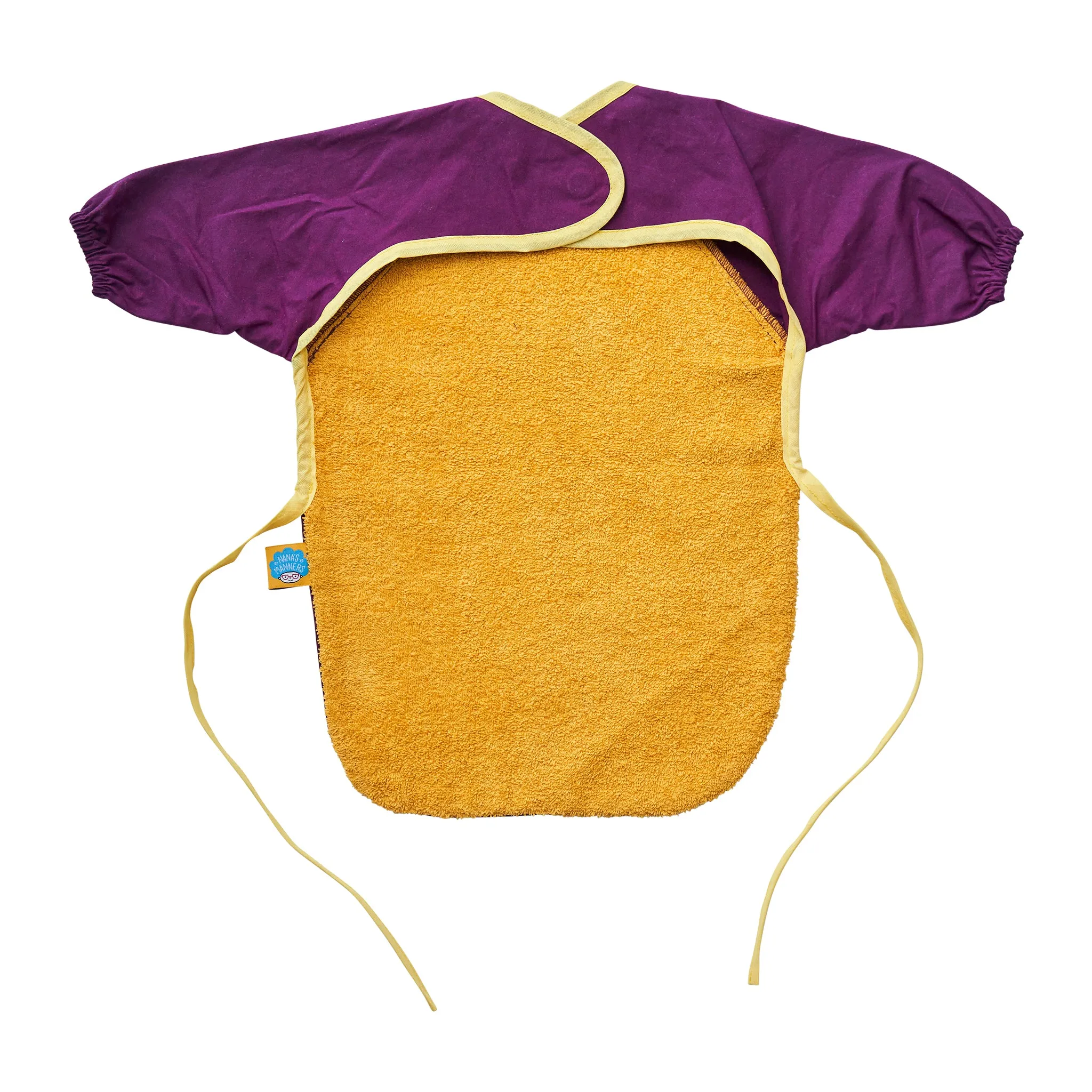 Nana's Original Wax Cotton Coverall Bib - Dark Purple