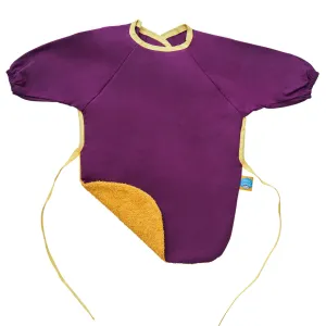 Nana's Original Wax Cotton Coverall Bib - Dark Purple