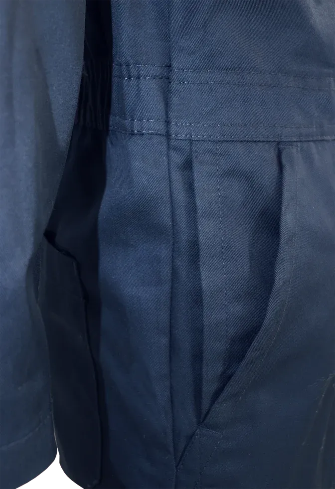 Navy Short Sleeves Light Coverall by GATTS Workwear - Style 790SS