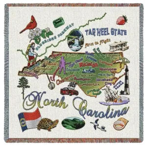 NC Lap Square Blanket (54x54)
