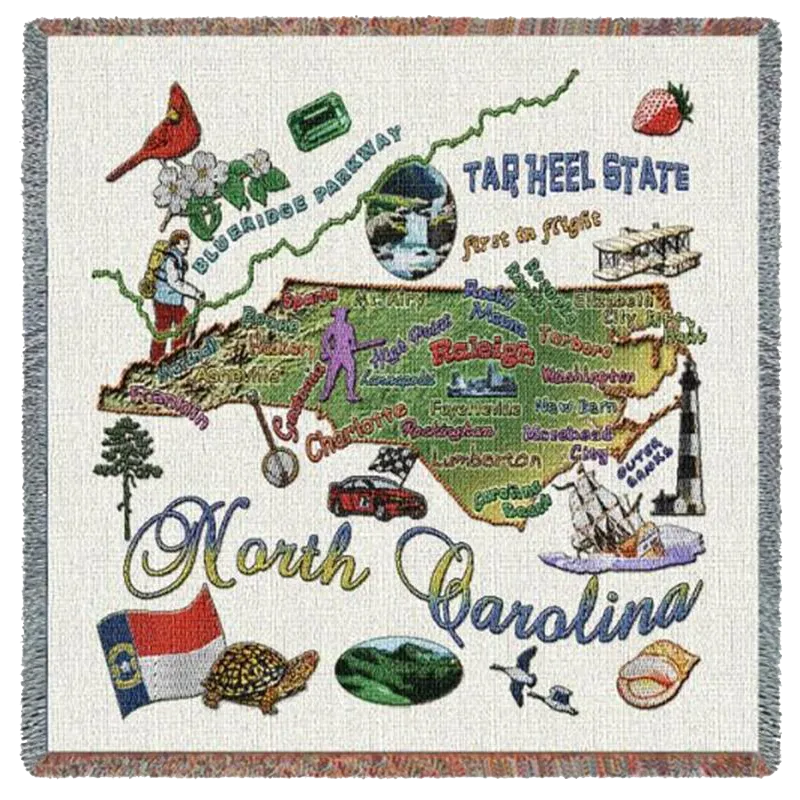 NC Lap Square Blanket (54x54)