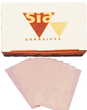 Net Abrasive Sanding Strips - 70mm x 125mm - Box Of 50