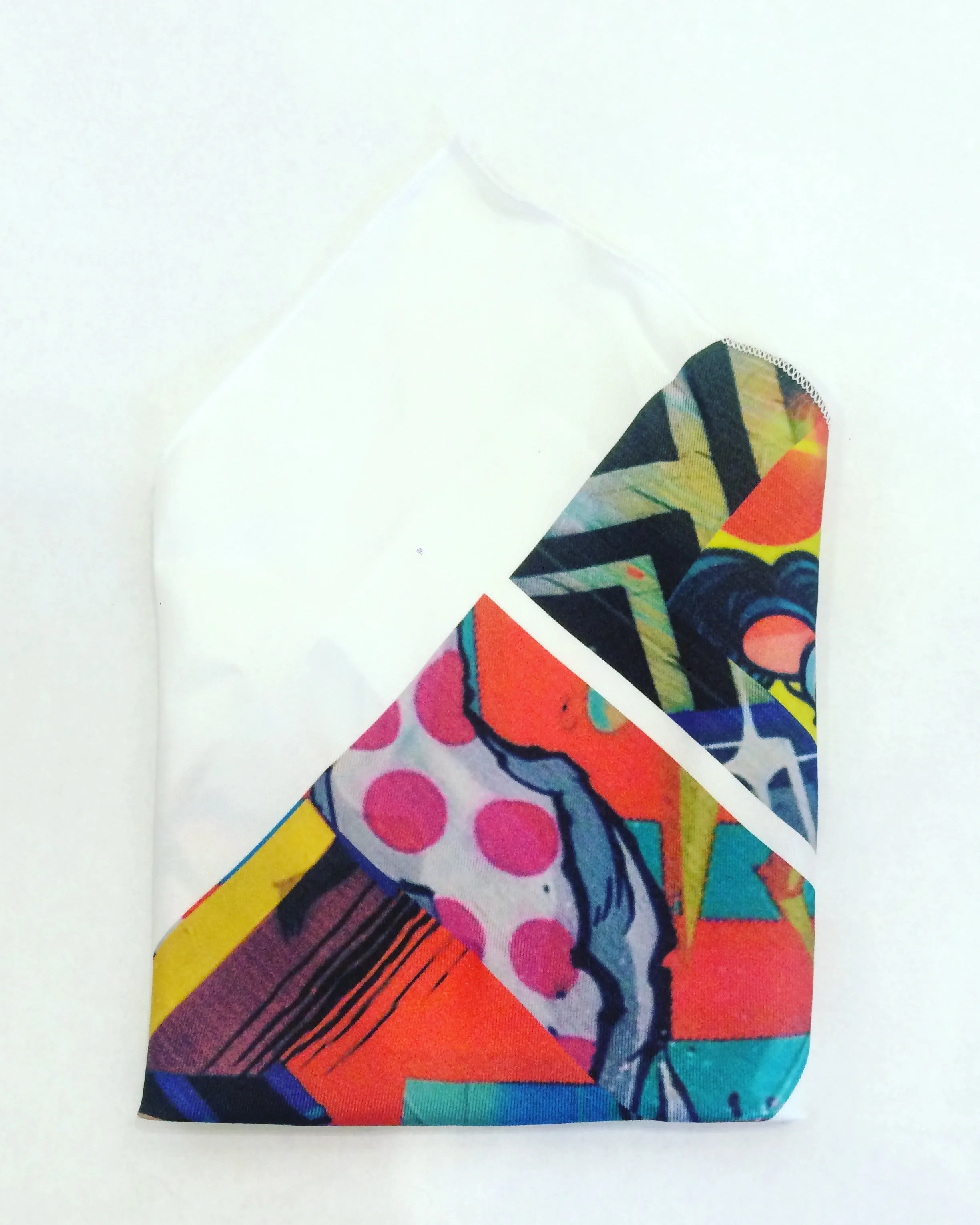 New Orleans Map Silk Pocket Squares