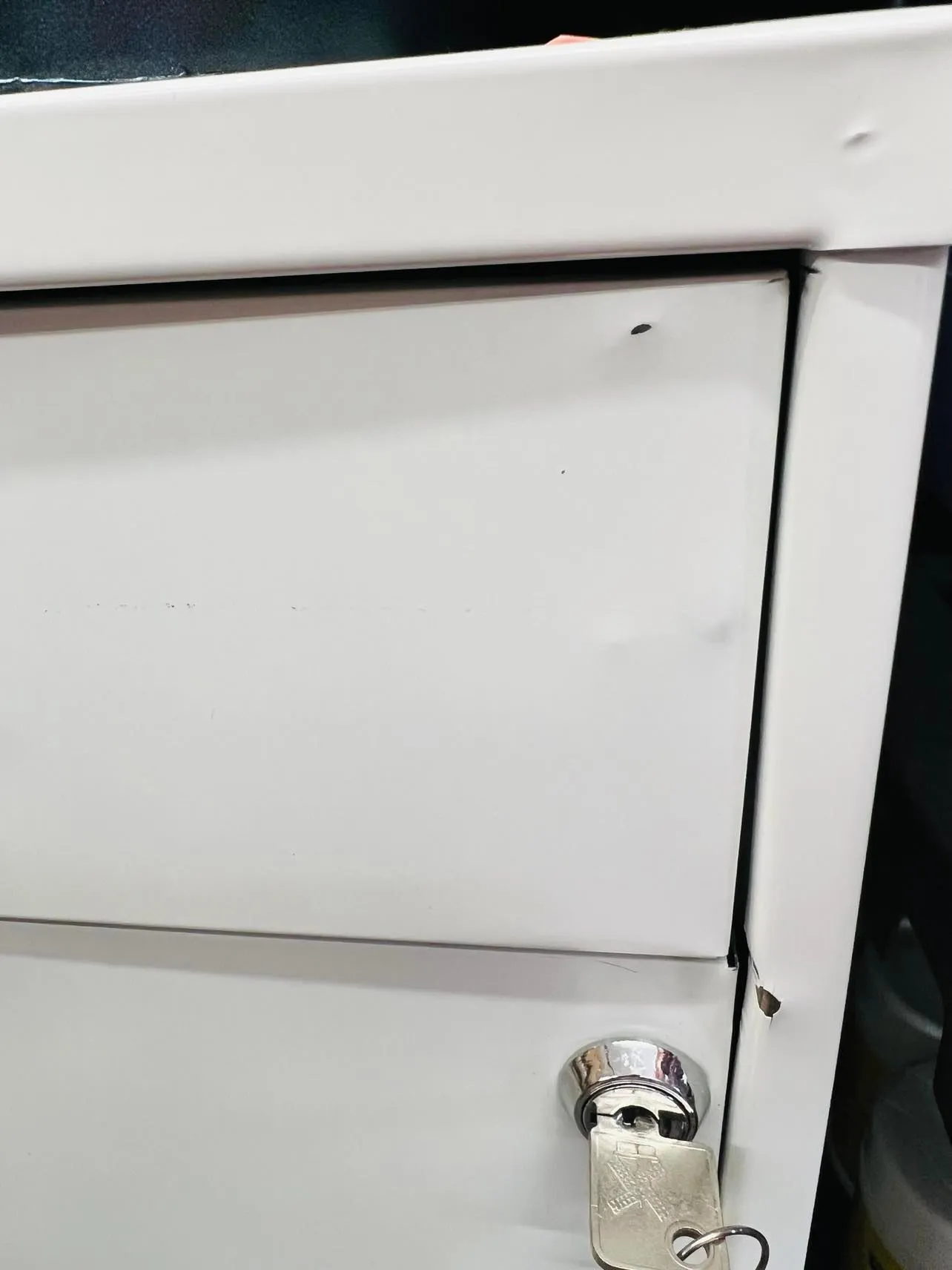 New Space Solutions 18 inch 3 Drawer Metal File Cabinet with Pencil Drawer White, Has small minor marks from transport doesn't affect its use! Retails $200 