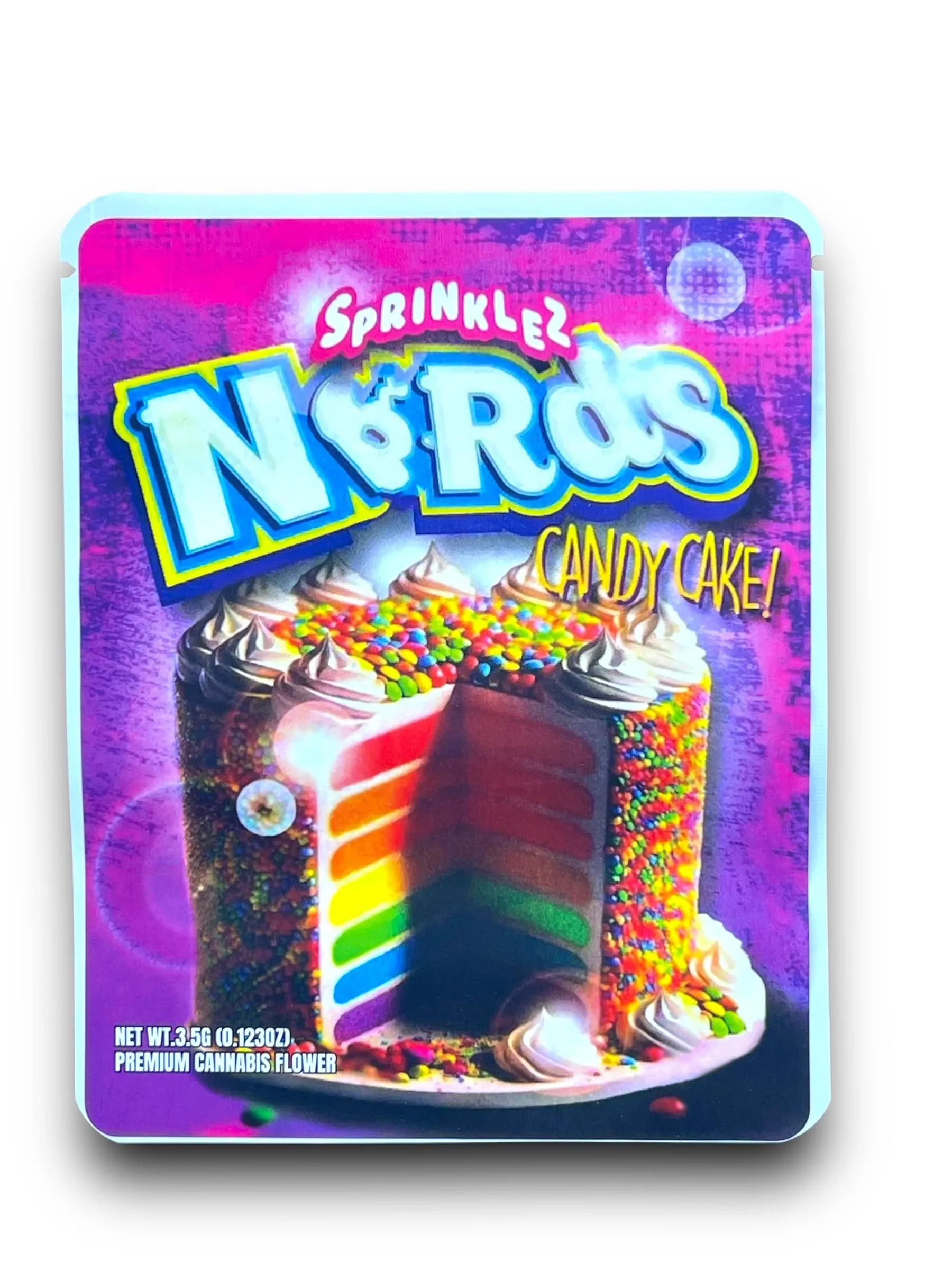 Nrds Candy Cake (Soft Sticker) Mylar Bag 3.5 Grams