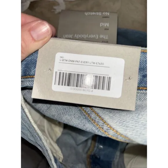 NWT Everlane The Everybody Jean Size E7 Short