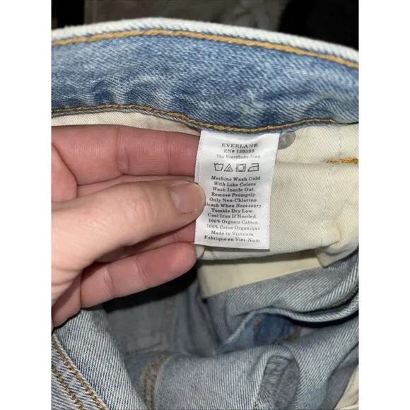 NWT Everlane The Everybody Jean Size E7 Short