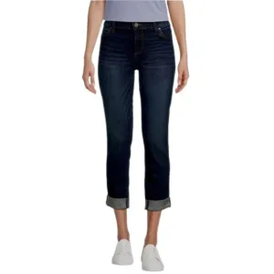 NWT Women Size 18 18x32 KUT from the Kloth Catherine Roll-Up Cuff Boyfriend Jean