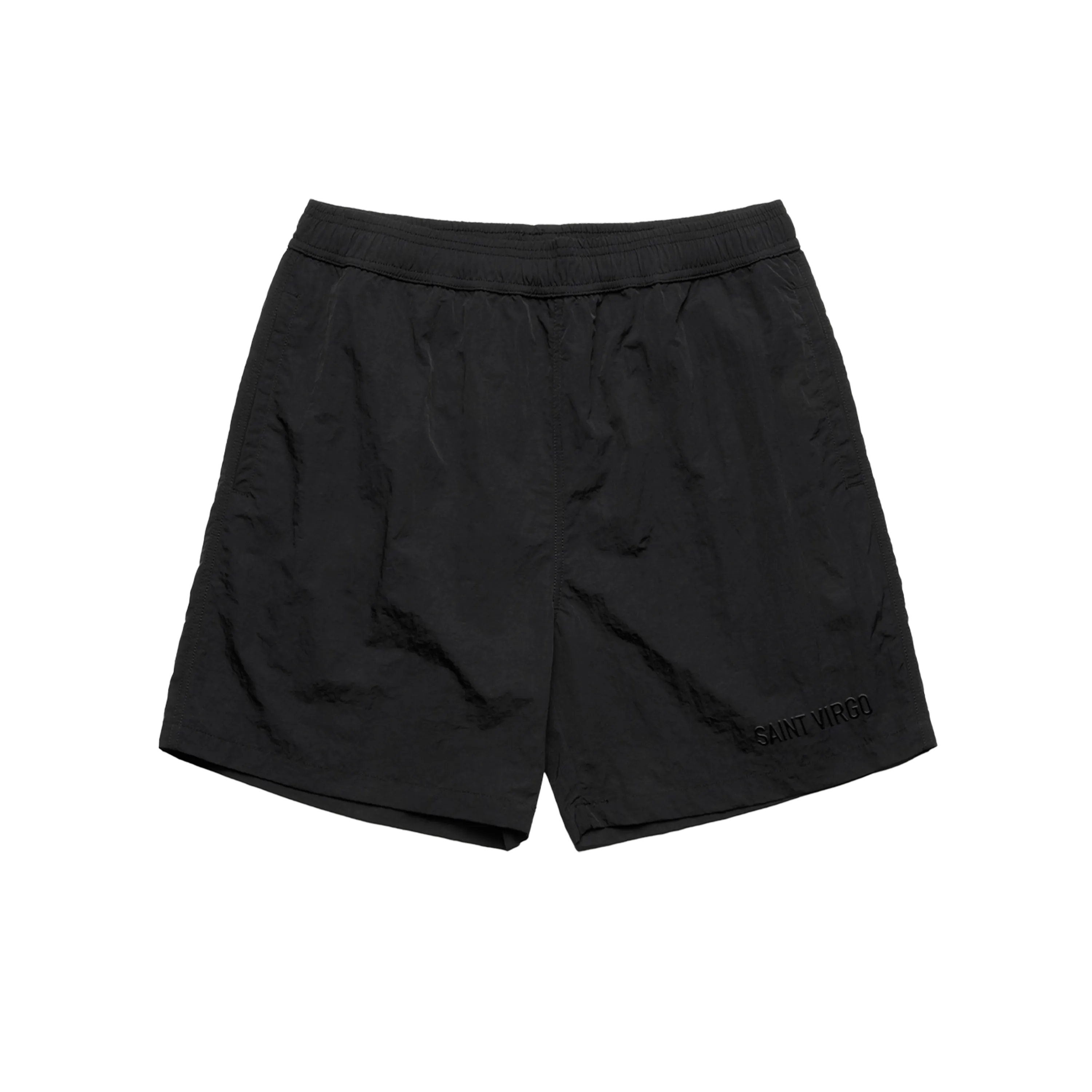 NYLON LOGO | Black Shorts