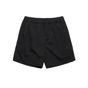 NYLON LOGO | Black Shorts