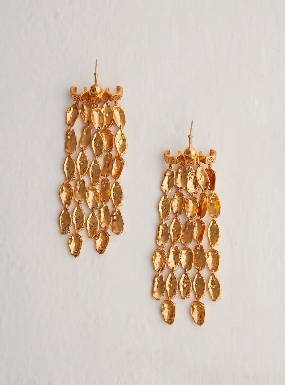 Oh Poppi Dewdrop Statement Earrings