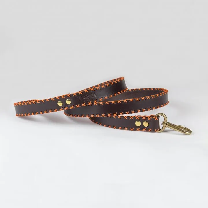 Orange Cross Leash