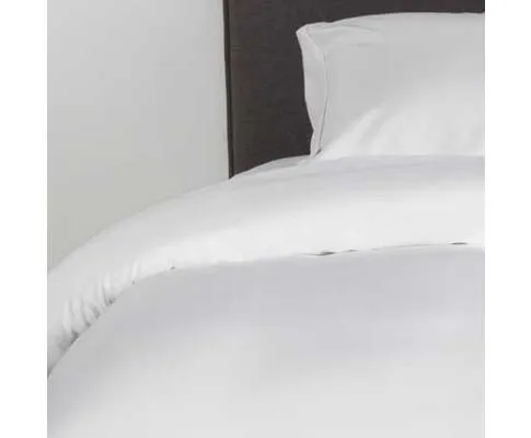 Organic Bamboo Duvet Cover Set A - White