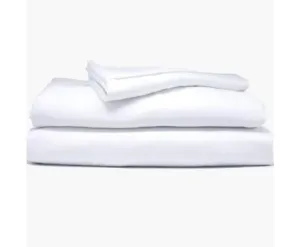 Organic Bamboo Duvet Cover Set A - White