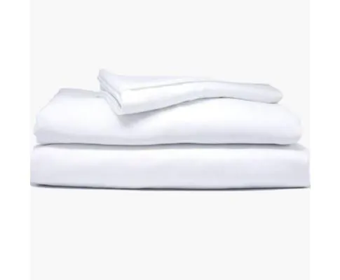 Organic Bamboo Duvet Cover Set A - White