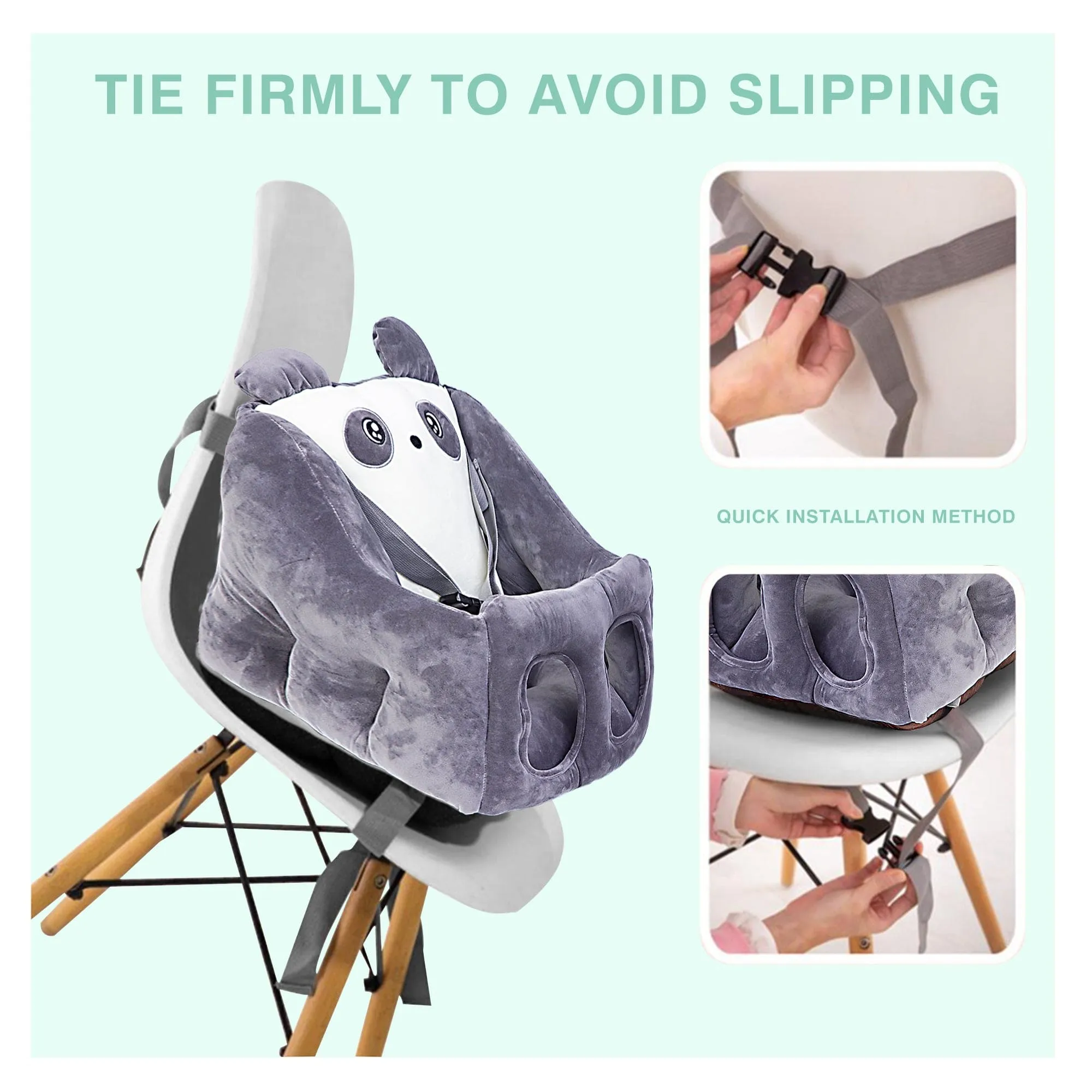Panda Grey Multifunctional Dining Chair